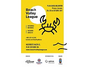 Beach Volley League llega a Puerto de Mazarrón los días 27 y 28 de octubre