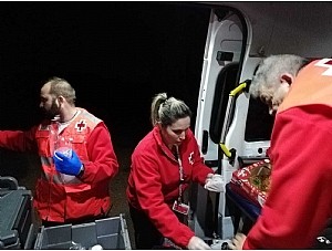 Cruz Roja refuerza servicios por la Ola de Frío en Mazarrón, Cartagena y Lorca