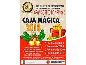  La Caja Mágica de ACOMA incentivará las compras en Mazarrón