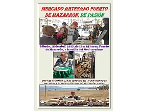 “MERCADO ARTESANO PUERTO DE MAZARRON”, SABADO DÍA 15 DE ABRIL, DE 10 A 14 HORAS