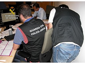 Detenidos in fraganti vecinos de Mazarrón y San Javier en una operación de la Guardia Civil
