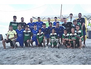 El CD Bala Azul fútbol playa brilla en Los Narejos