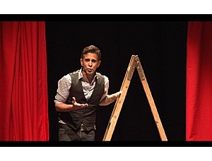 El mazarronero Diego Jiménez, premiado por su espectáculo “¿Quién quiere ju(z)gar conmigo?” 