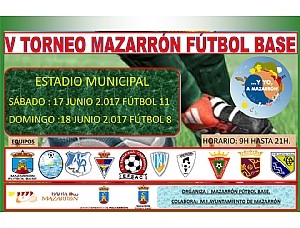 El Estadio Municipal y Complejo Deportivo albergarán, este fin de semana, la quinta edición del Torneo de Mazarrón Fútbol Base