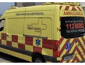 Atienden a dos heridos en accidente de tráfico ocurrido en carretera de Morata a Mazarrón