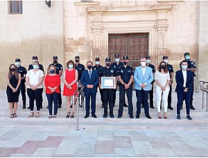 La Policía Local celebra su patrón con la entrega de felicitaciones y reconocimientos