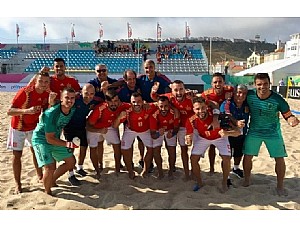 Cuatro mazarroneros convocados con la selección española de fútbol playa