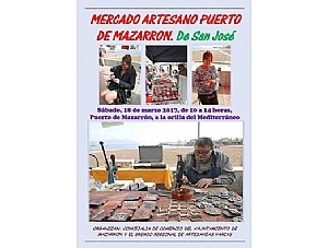 Mercado Artesano en Puerto de Mazarrón. Sábado 18 de marzo.