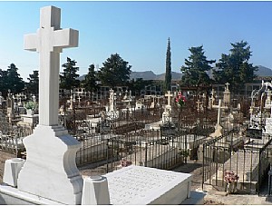 Los cementerios de Mazarrón y Puerto cerrados hasta el 31 de marzo