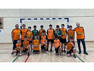 El equipo infantil masculino de balonmano Villa de Mazarrón subcampeón de la copa de la liga