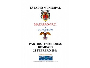 Fútbol Estadio Municipal Mazarrón - 21/02/2016
