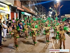 La comparsa mazarronera Salsalá obtuvo el primer premio por delante de El Pistonazo de Totana y de la Playas de Percheles en el Carnaval de Verano