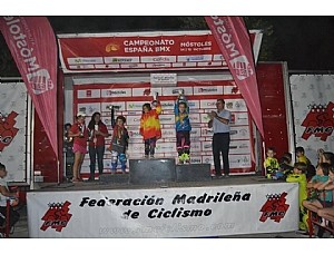 Chiara Muñoz consigue el tercer puesto en el Campeonato de España de BMX 2017