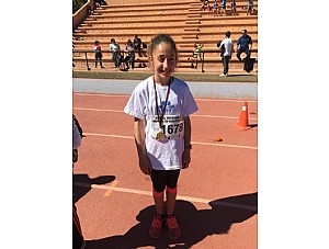 Cristina Dávila se proclama campeona regional de Deporte Escolar
