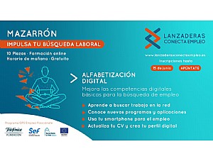 Nuevo curso online para desempleados en Mazarrón