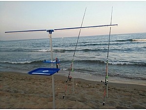 Sexto Social para el Club de Pesca de Puerto de Mazarrón en la Playa de la Marina de Guardamar (Alicante)