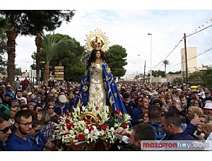La Virgen del Milagro llega a su ermita arropada por miles de romeros