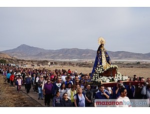 Miles de personas acompañan a la Purísima en el regreso a Bolnuevo.