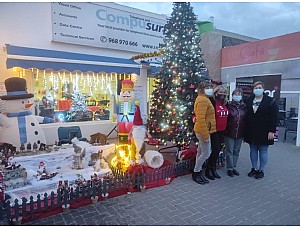 Concurso de decoración navideña en Camposol 