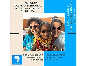Azul en Acción lanza la campaña “DALE A TUS VIEJAS GAFAS UNA NUEVA VIDA” en Mazarrón
