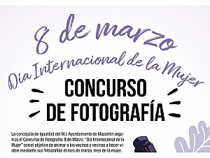 Concurso de fotografía con motivo del “Día Internacional de la Mujer”