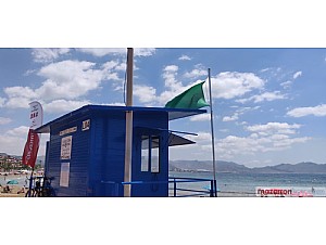 Bandera verde en todas las playas del municipio este domingo 22 de agosto