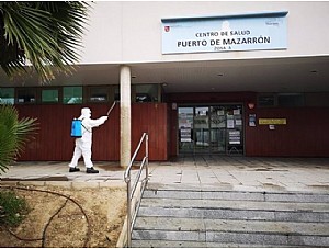 El Centro de Salud de Puerto de Mazarrón pasa a Nivel Rojo por Covid-19