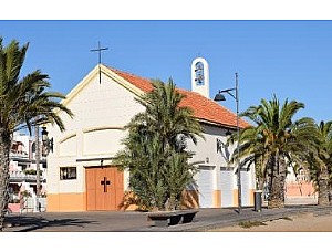 Suspendidas las misas en la Iglesia de la Ermita en Puerto de Mazarrón