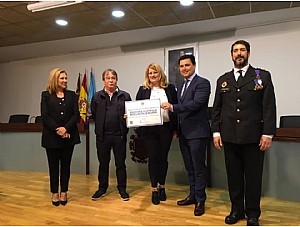 Protección Civil Mazarrón reconocida por su labor de cooperación