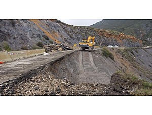 La carretera del Cedacero estará cortada hasta junio 