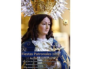 Actos litúrgicos para las Fiestas Patronales 2016