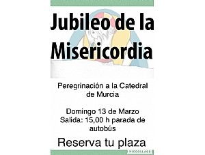 Peregrinación a la S.I. Catedral de Murcia con ocasión del Año Jubilar de la Misericordia 