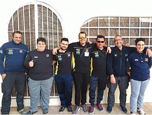 Seis miembros del Club de Pesca de Puerto de Mazarrón disputaron el Campeonato Regional de pesca mar costa.