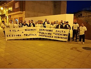 Esta tarde está prevista una nueva manifestación de la Policía Local y efectivos del 112 con motivo de los 150.000€ que reclaman al Ayuntamiento