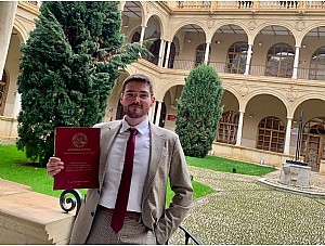 Juan Pedro Navarro consigue el 'cum laude' en su tesis doctoral