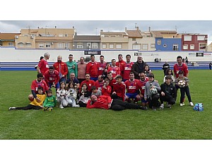 El Mazarrón FC gana el derbi de veteranos 