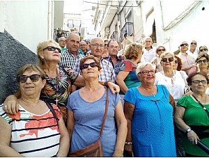 Cerca de medio centenar de mayores del Centro Municipal de Día de Mazarrón disfrutaron el pasado 26 de septiembre de una visita al Valle de Almanzora