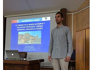 El mazarronero Daniel Moreno expone sobre Cambio Climático en Mazarrón en el CONAMA.