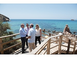 Costas inicia la  “Protección de la fachada Litoral en la Playa de Piedra Mala”.