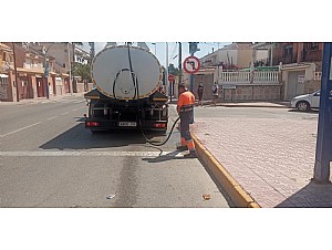 Servicios trabajó para prevenir posibles inundaciones en Mazarrón