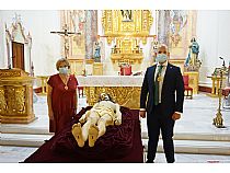 El Cristo Yacente ha sido restaurado por el maestro jumillano Mariano Spiteri - Foto 33