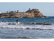 La playa de La Reya acogió un año más la celebración de ‘Surfito Bahía de Mazarrón’  - Foto 7