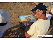 Pedro Cano deleita con sus acuarelas en uno de los paisajes más pintorescos de Mazarrón. 22 julio. - Foto 84