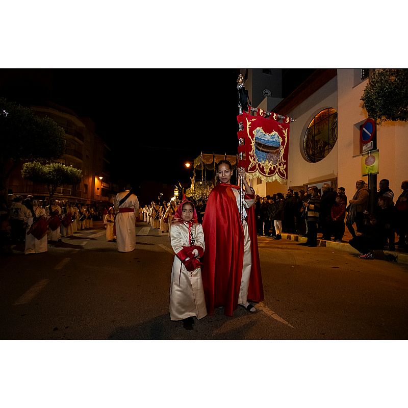 Viernes Santo, procesión del Santo Entierro en Puerto de Mazarrón - Foto 1