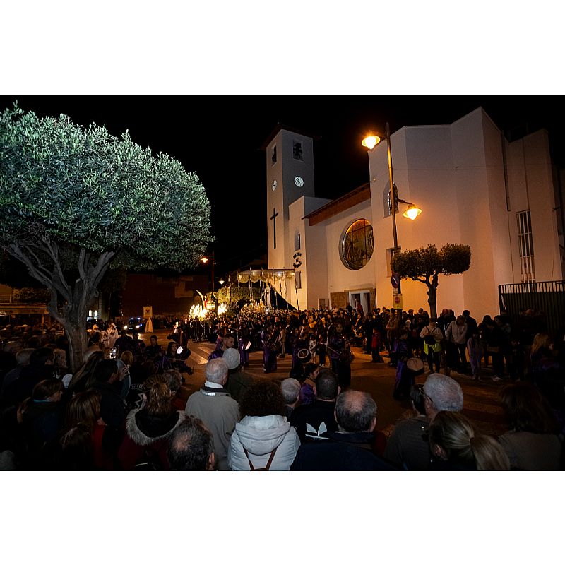 Viernes Santo, procesión del Santo Entierro en Puerto de Mazarrón - Foto 3