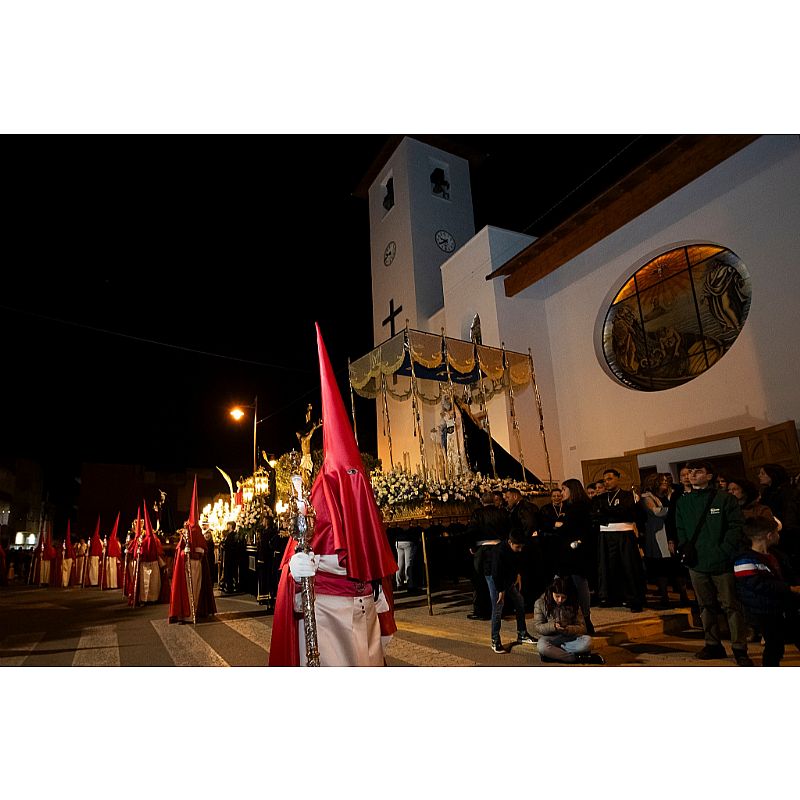 Viernes Santo, procesión del Santo Entierro en Puerto de Mazarrón - Foto 4