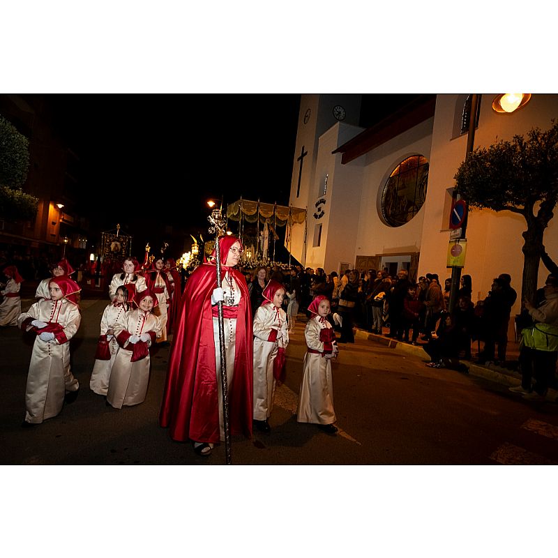 Viernes Santo, procesión del Santo Entierro en Puerto de Mazarrón - Foto 6