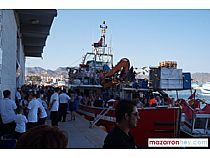 Puerto de Mazarrón vivió este domingo un multitudinario homenaje a la Virgen del Carmen, patrona de los pescadores - Foto 1