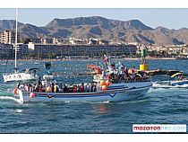 Puerto de Mazarrón vivió este domingo un multitudinario homenaje a la Virgen del Carmen, patrona de los pescadores - Foto 44