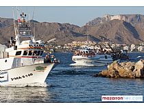 Puerto de Mazarrón vivió este domingo un multitudinario homenaje a la Virgen del Carmen, patrona de los pescadores - Foto 62